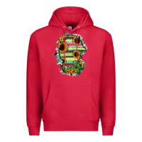 Cardinal Coahuila State Of Mexico Map Premium Hoodie - RanaPortraitStore
