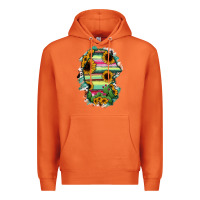Carrot Coahuila State Of Mexico Map Premium Hoodie - RanaPortraitStore