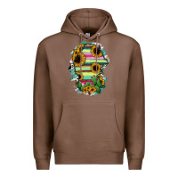 Chestnut Coahuila State Of Mexico Map Premium Hoodie - RanaPortraitStore