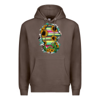 Coffee Coahuila State Of Mexico Map Premium Hoodie - RanaPortraitStore