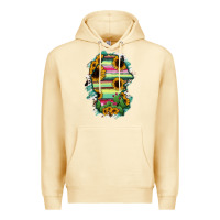 Pina Colada Coahuila State Of Mexico Map Premium Hoodie - RanaPortraitStore