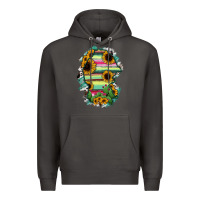 Smoke Coahuila State Of Mexico Map Premium Hoodie - RanaPortraitStore