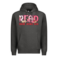 Charcoal Heather read your heart out Premium Hoodie - MaliasSmallBusiness