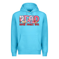 Ocean Blue read your heart out Premium Hoodie - MaliasSmallBusiness