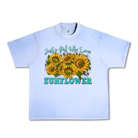 Grape Ice just a girl who loves sunflower Urban Heavy Tee - texasbilliewilder