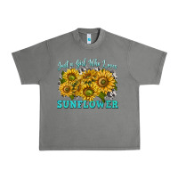 Tornado just a girl who loves sunflower Urban Heavy Tee - texasbilliewilder