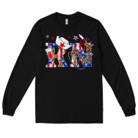Black rn registered nurse billie wilder Long Sleeve Tee - texasbilliewilder