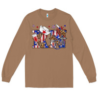 Toasted Coconut rn registered nurse billie wilder Long Sleeve Tee - texasbilliewilder