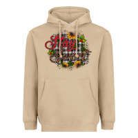 Mushroom stay sweet wood slice ornament Heavyweight Hoodie - JahusDesignShop