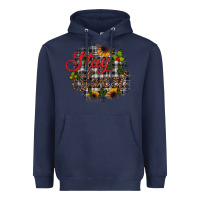 Navy stay sweet wood slice ornament Heavyweight Hoodie - JahusDesignShop