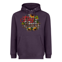 Plum stay sweet wood slice ornament Heavyweight Hoodie - JahusDesignShop