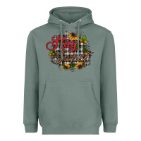 Sage stay sweet wood slice ornament Heavyweight Hoodie - JahusDesignShop