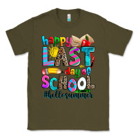 Army Green happy last day of school Classic Tee - Zillion Design Studio