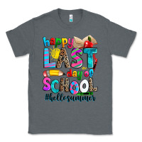 Charcoal Heather happy last day of school Classic Tee - Zillion Design Studio