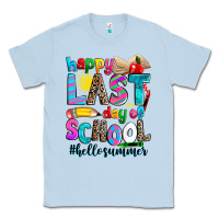 Dusty Blue happy last day of school Classic Tee - Zillion Design Studio
