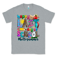 Heather Grey happy last day of school Classic Tee - Zillion Design Studio