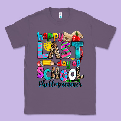 Happy Last Day Of School Classic Tee Designed By Zillion Design Studio