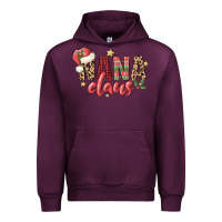 Mauve Wine nana claus Urban Hoodie - MaliasSmallBusiness
