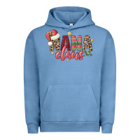Pigment Pebble Blue nana claus Urban Hoodie - MaliasSmallBusiness