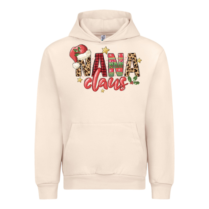 Nana Claus Urban Hoodie by MaliasSmallBusiness | Teevron