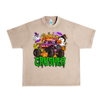 French Oak spooky crusher monster truck Urban Heavy Tee - BarkalooDesign