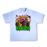 Grape Ice spooky crusher monster truck Urban Heavy Tee - BarkalooDesign