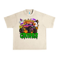 Sandshell spooky crusher monster truck Urban Heavy Tee - BarkalooDesign