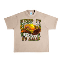 French Oak keep it wild western Urban Heavy Tee - texasbilliewilder