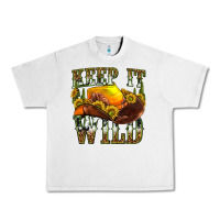 Lunar Rock keep it wild western Urban Heavy Tee - texasbilliewilder