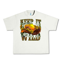 Pistachio keep it wild western Urban Heavy Tee - texasbilliewilder