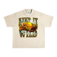 Sandshell keep it wild western Urban Heavy Tee - texasbilliewilder