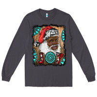Smoke african american santa joy Long Sleeve Tee - RanaPortraitStore
