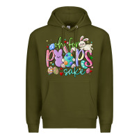 Army Green oh for the peeps sake Premium Hoodie - MaliasSmallBusiness