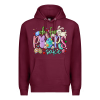 Burgundy oh for the peeps sake Premium Hoodie - MaliasSmallBusiness