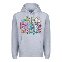 Heather Grey oh for the peeps sake Premium Hoodie - MaliasSmallBusiness
