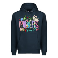 Navy oh for the peeps sake Premium Hoodie - MaliasSmallBusiness