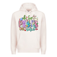 Pale Pink oh for the peeps sake Premium Hoodie - MaliasSmallBusiness