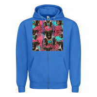 True Royal black sheep seamless pattern Zipper Hoodie - HRA Design Shop