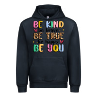 Navy be kind be brave be true be happy be you Urban Hoodie - MaliasSmallBusiness