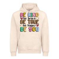 Sandshell be kind be brave be true be happy be you Urban Hoodie - MaliasSmallBusiness