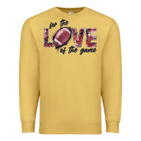 Antique Gold football love of the game Premium Sweatshirt - JahusDesignShop