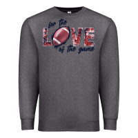 Charcoal Heather football love of the game Premium Sweatshirt - JahusDesignShop