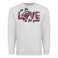 Dove Grey football love of the game Premium Sweatshirt - JahusDesignShop