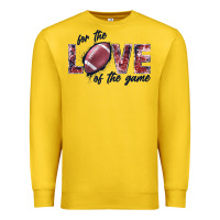 Football Love Of The Game Premium Sweatshirt | Teevron