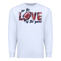 White football love of the game Premium Sweatshirt - JahusDesignShop