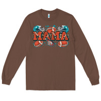 Chestnut mama American football Long Sleeve Tee - Zillion Design Studio