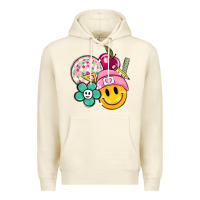 Sandshell smiley face and school elementary Premium Hoodie - MaliasSmallBusiness
