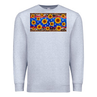 Heather Grey armed forces day sunflower Premium Sweatshirt - Artiststas