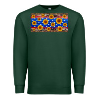 Sports Green armed forces day sunflower Premium Sweatshirt - Artiststas