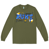 Army Green aunt volleyball Long Sleeve Tee - Zillion Design Studio
